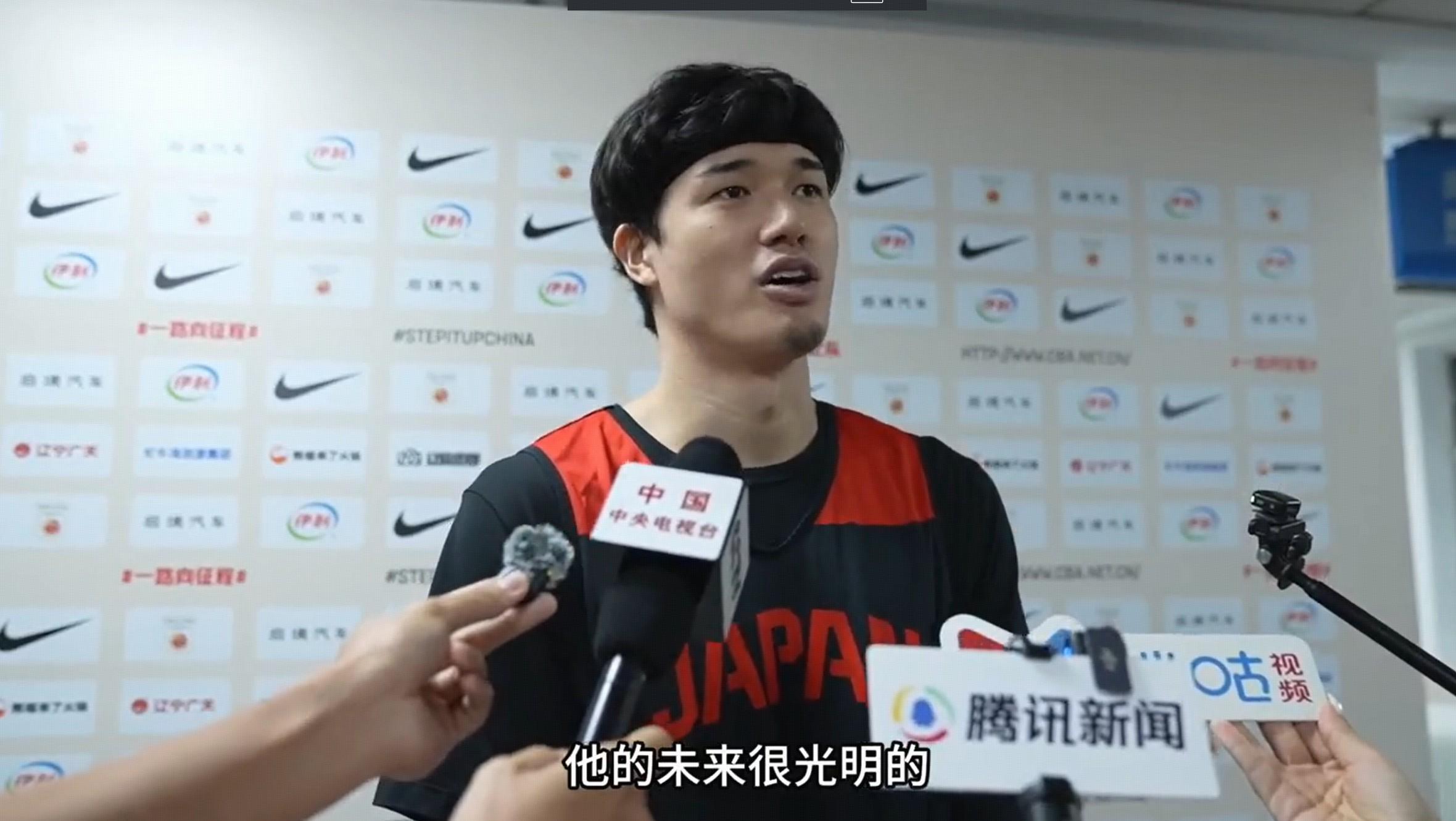 渡边雄太：对主场疯狂球迷有预期；希望杨瀚森能长留NBA