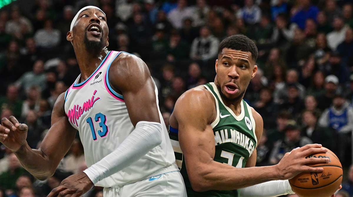 热火队友盛赞“字母哥”与阿德巴约组合：堪称NBA最强前场
